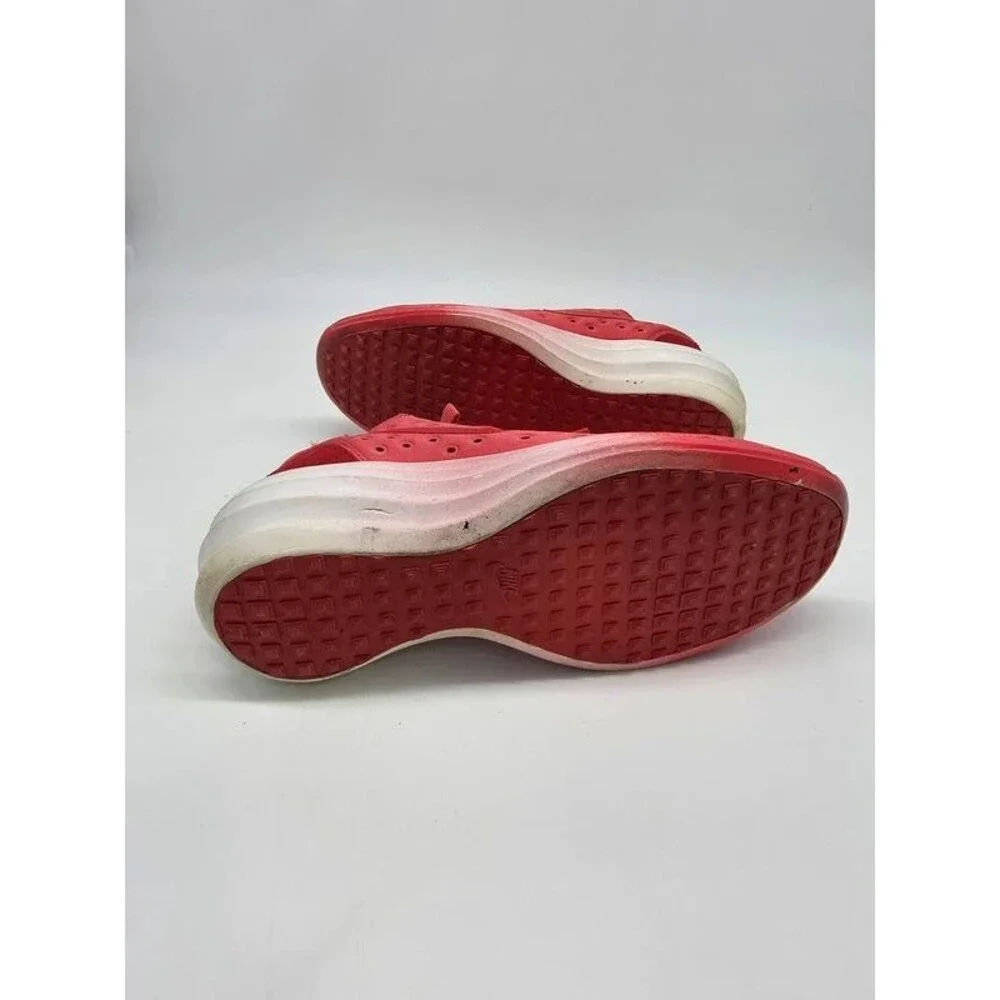 Nike LunarElite Sky Hi Wedge Sneaker Red Laser Crimson 631376-600 Womens 7.5